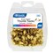 BAZIC Brass (Gold) Thumb Tacks, 200 Count, for Cork Boards Bulletin